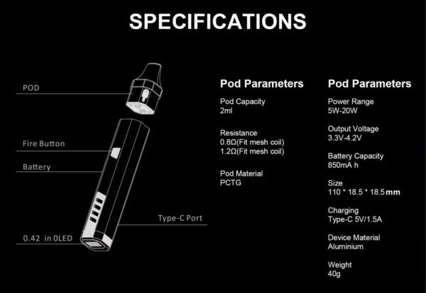 slyeek-3-fitpod-invc-hc-vape-25 原廠正品 Slyeek 3 Fitpod X 斯萊克 3 雷標版 🔥新色上架 土豪金 碳纖維