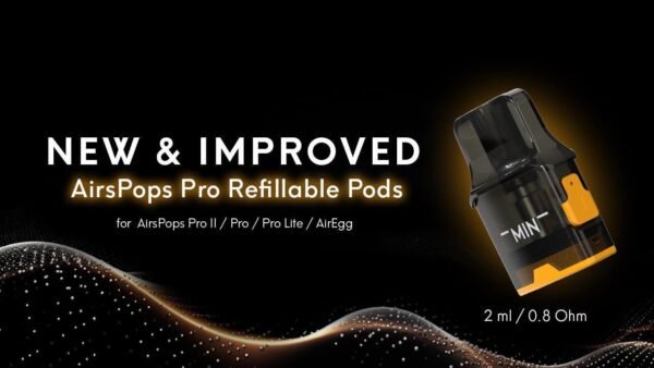 AirsPops Pro2S__1310729_0 AIRSCREAM AirsPops Pro II / Pro Lite / AirEgg可填充煙彈0.8Ω