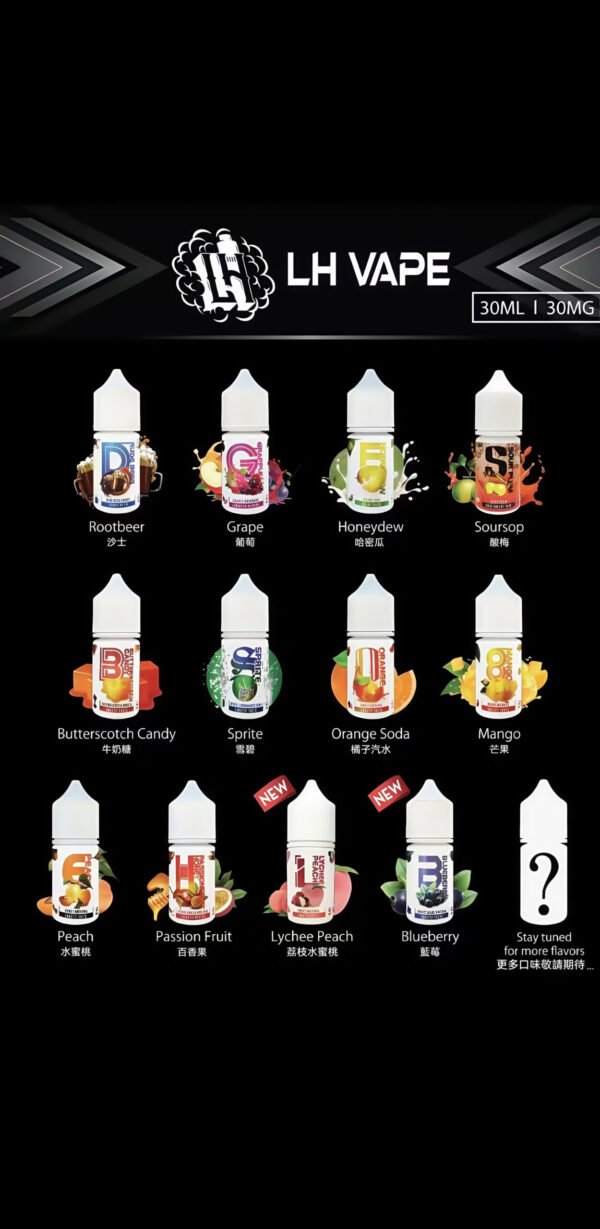 The chef‘s brew 厨師佳釀 36mg:30ml3 原裝正品LH VAPEMY 馬來西亞老品牌LH 30ML